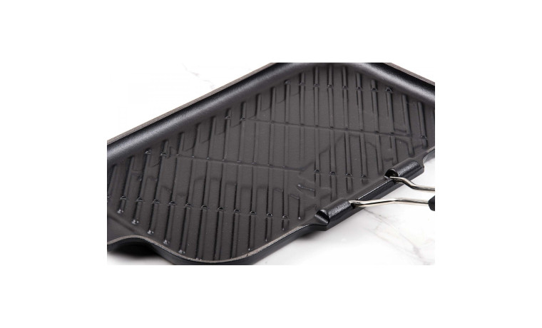 Grill rectangulaire 36x20cm avec poignée Le Creuset