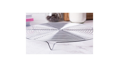 Grille ronde avec pied - Diamètre 28 cm - Grille 28 cm