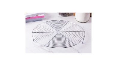 Grille ronde avec pied - Diamètre 32 cm - Grille 32 cm