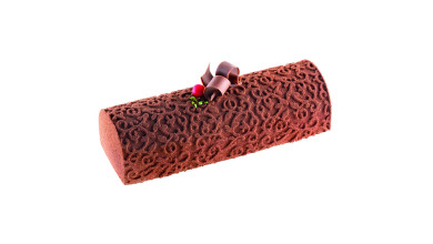 Kit moule à bûche + tapis décor Arabesque - Le kit + tapis