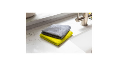 Lot de 3 torchons microfibre (2 en 1) - Lot de 3 torchons