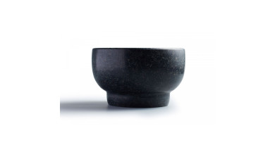 Mortier et pilon premium en granit 20 x 12 cm
