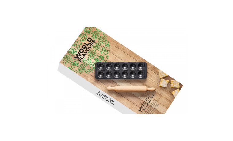 Moule anti-adhésif à 12 raviolis - Le Moule à 12 raviolis