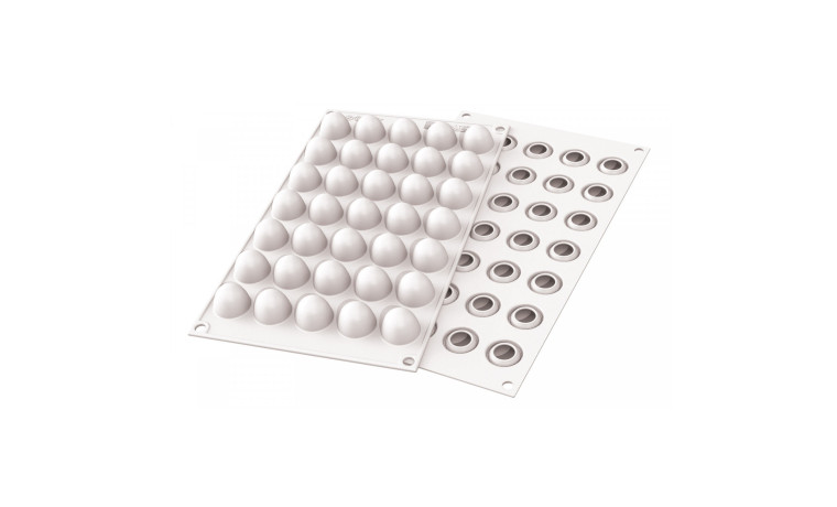 Moule silicone 35 Micro Truffes - Diamètre 2,2 cm - Le moule