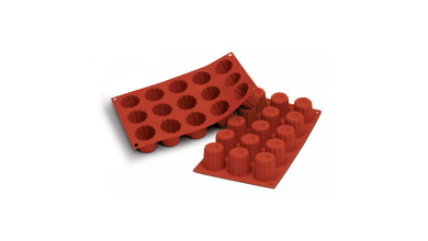 Moule silicone 15 mini cannelés Bordelais - Le moule