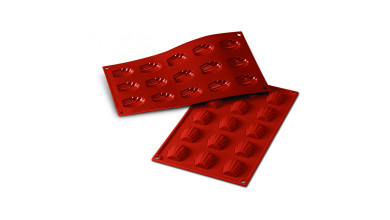 Moule silicone 15 mini-madeleines - Le moule