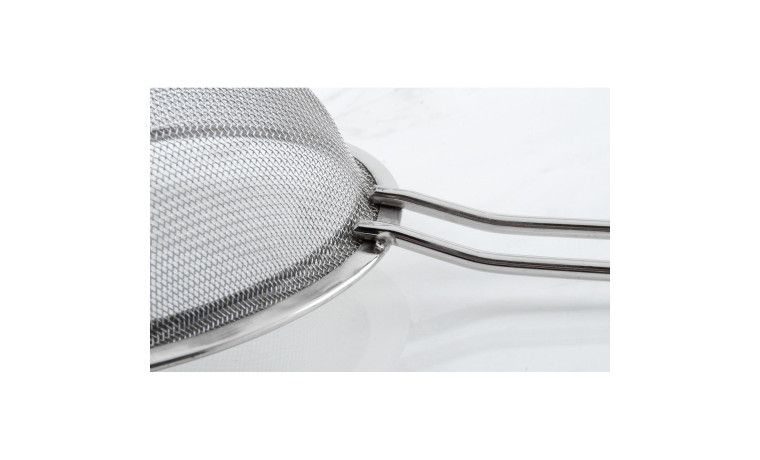 Passe sauce inox avec toile métallique - Diamètre 10 cm