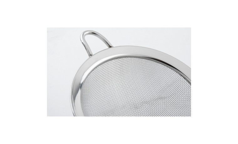 Passe sauce inox avec toile métallique - Diamètre 15 cm