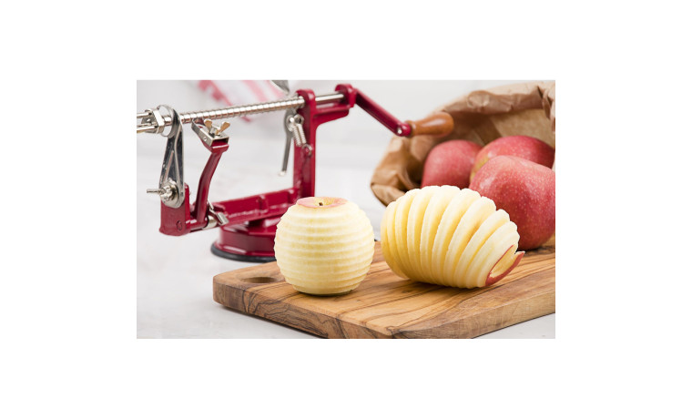 Pèle Pommes Fixation ventouse - Le pèle pommes