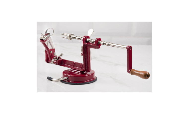 Pèle Pommes Fixation ventouse - Le pèle pommes