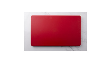 Planche à découper rouge