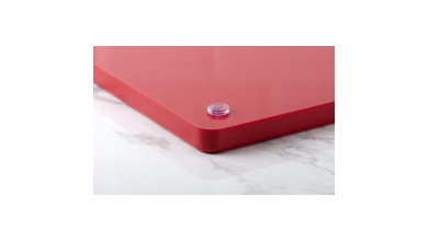 Planche à découper rouge