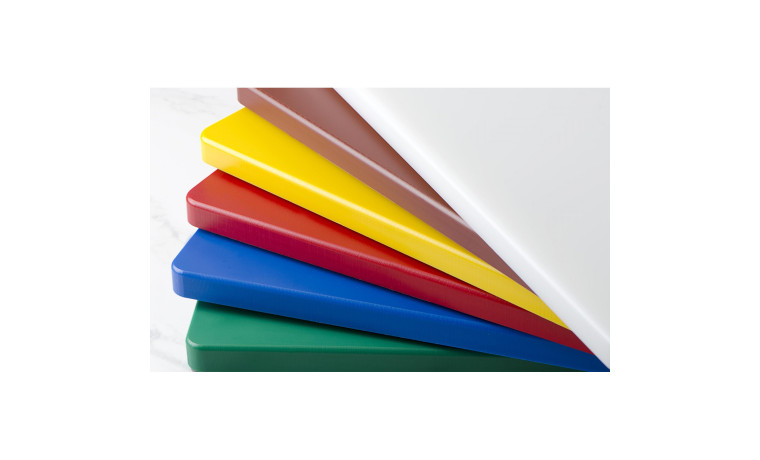 Planche à découper rouge