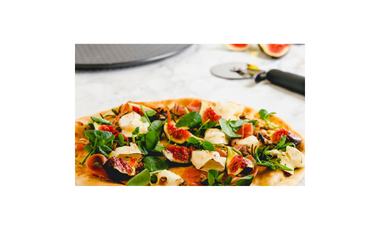 Plaque à pizza anti-adhésive perforée - 32 cm - Plaque à pizza