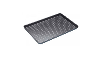 Plaque de cuisson anti-adhésive perforée - 39 x 27 cm - Plaque de cuisson
