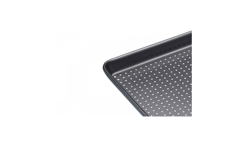 Plaque de cuisson anti-adhésive perforée - 39 x 27 cm - Plaque de cuisson