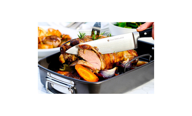 Plat à four anti-adhésif 40x28cm avec grille - Le Plat à four