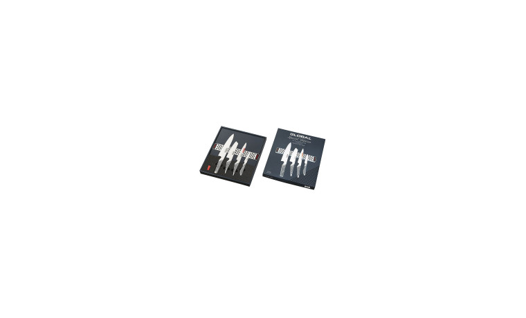 Set de 4 couteaux + barre aimantée - Set