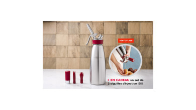 Siphon Isi Gourmet Whip 1 litre - Le Siphon de 1 litre
