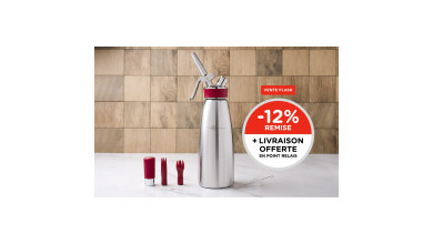 Siphon Isi Gourmet Whip 1 litre - Le Siphon de 1 litre
