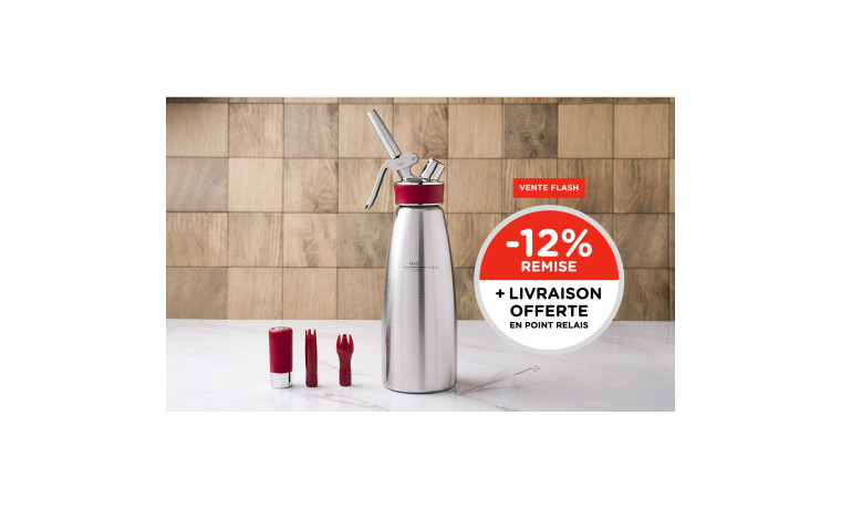 Siphon Isi Gourmet Whip 1 litre - Le Siphon de 1 litre