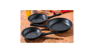 Poêle revêtement dur comme pierre diamètre 24 cm