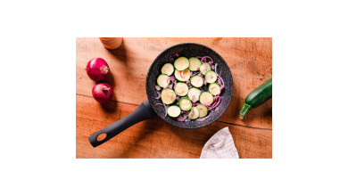 Poêle revêtement dur comme pierre diamètre 24 cm