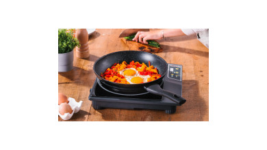 Poêle revêtement dur comme pierre diamètre 28 cm - La Poêle de 28 cm