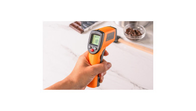 Thermomètre infra-rouge alimentaire à visée laser  -50°C / +380°C. - Le thermomètre