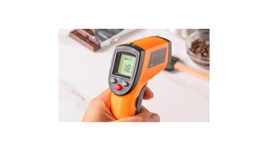 Thermomètre infra-rouge alimentaire à visée laser  -50°C / +380°C. - Le thermomètre