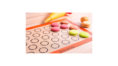 Toile Silpat 28 macarons - Toile 28 macarons