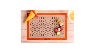 Toile Silpat 63 macarons - Toile 63 macarons