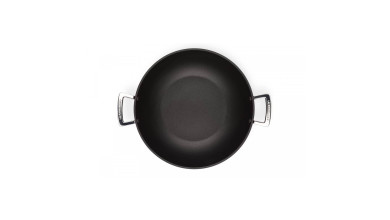 Wok anti-adhérent 30 cm induction Le Creuset - Les Forgées - Le Wok 30 cm