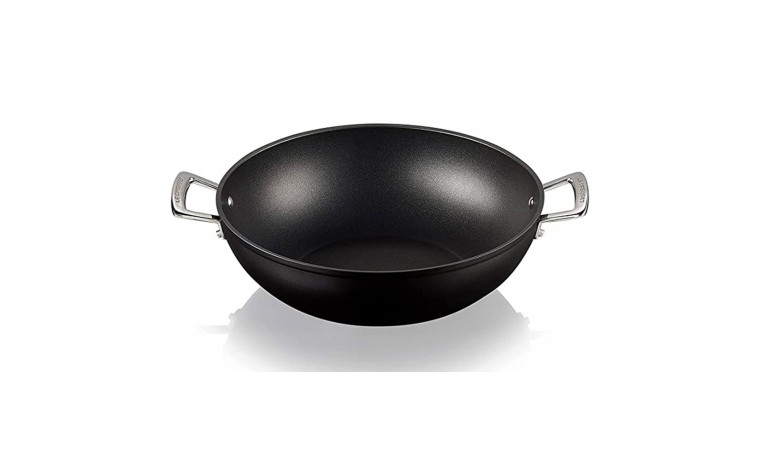 Wok anti-adhérent 30 cm induction Le Creuset - Les Forgées - Le Wok 30 cm