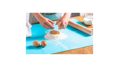 Tapis de pâtisserie en silicone antidérapant- 55x65 cm