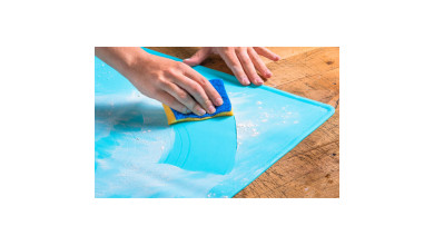 Tapis de pâtisserie en silicone antidérapant- 55x65 cm