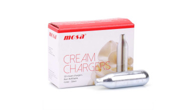 Cartouches de gaz pour siphon à chantilly (8g de N2O) Mosa - Boîte 10 cartouches - Boîte 10 cartouches