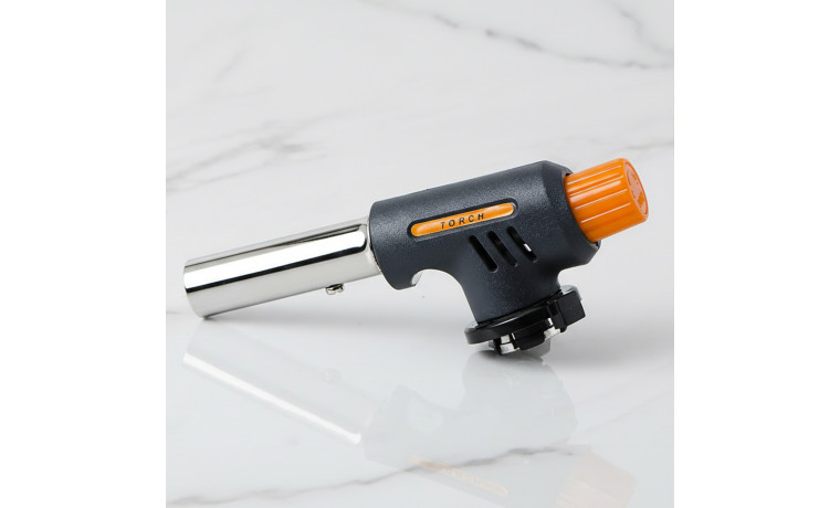 Chalumeau à gaz Pro Cuisine + 1 cartouche à gaz - Le chalumeau + la cartouche à gaz