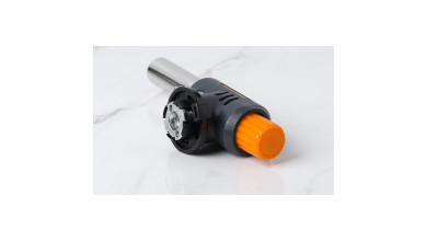 Chalumeau à gaz Pro Cuisine + 1 cartouche à gaz - Le chalumeau + la cartouche à gaz