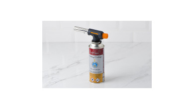 Chalumeau à gaz Pro Cuisine + 1 cartouche à gaz - Le chalumeau + la cartouche à gaz
