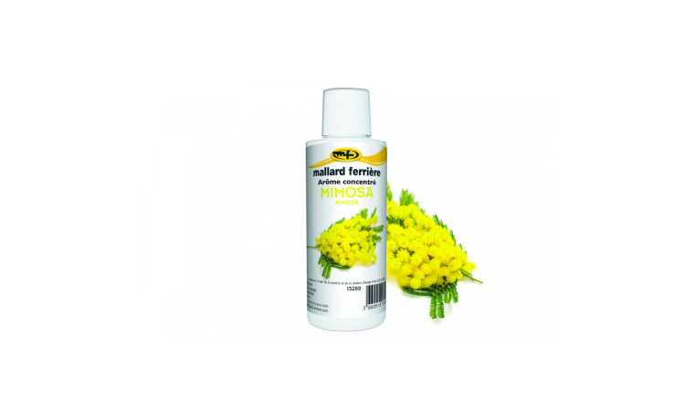 Arôme alimentaire concentré Mimosa 125ml - La bouteille de 125ml