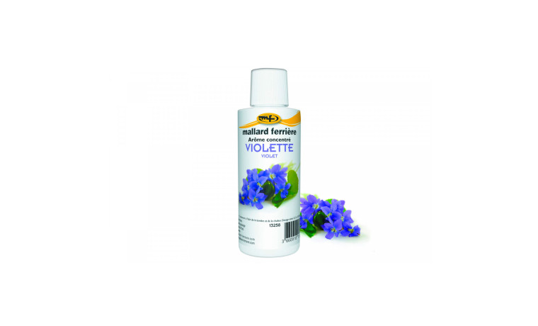 Arôme alimentaire concentré Violette 125ml - La bouteille de 125ml