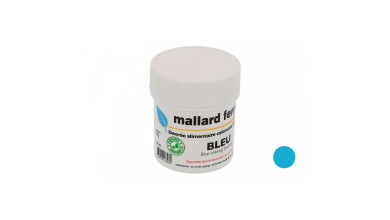 Colorant alimentaire Naturel bleu - poudre lipodispersible 20gr - Le pot de 20gr