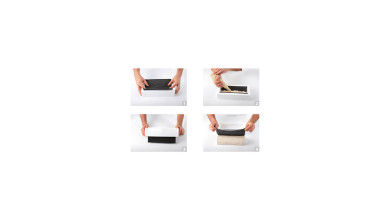 Kit moule à bûche + tapis décor Bois - Kit + tapis
