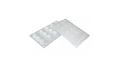 Moule silicone 15 Mini Truffes - Diamètre 3,2 cm - Le moule