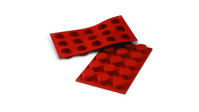 Moule silicone 15 petits fours ronds - Le moule