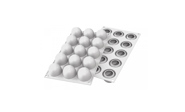 Moule silicone 15 Truffes - Diamètre 4 cm - Le moule