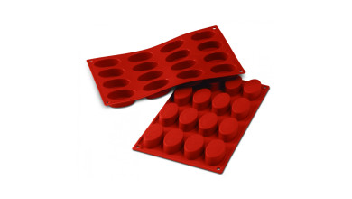 Moule silicone 16 petits fours ovales - Le moule