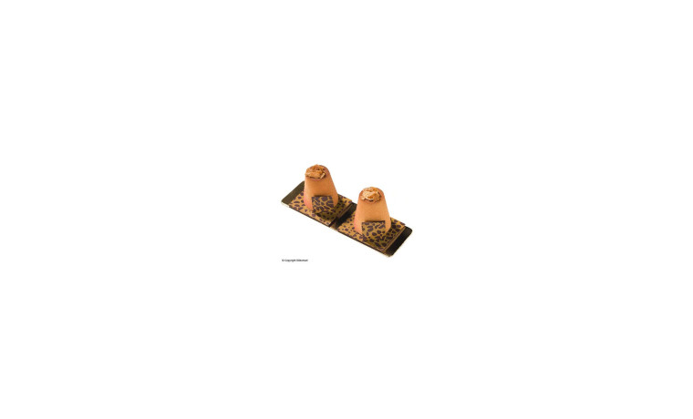 Moule silicone 6 grands babas - Le moule