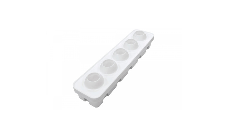 Moule silicone fruits pomme, cerise et pêche Silikomart professionnel - Le moule